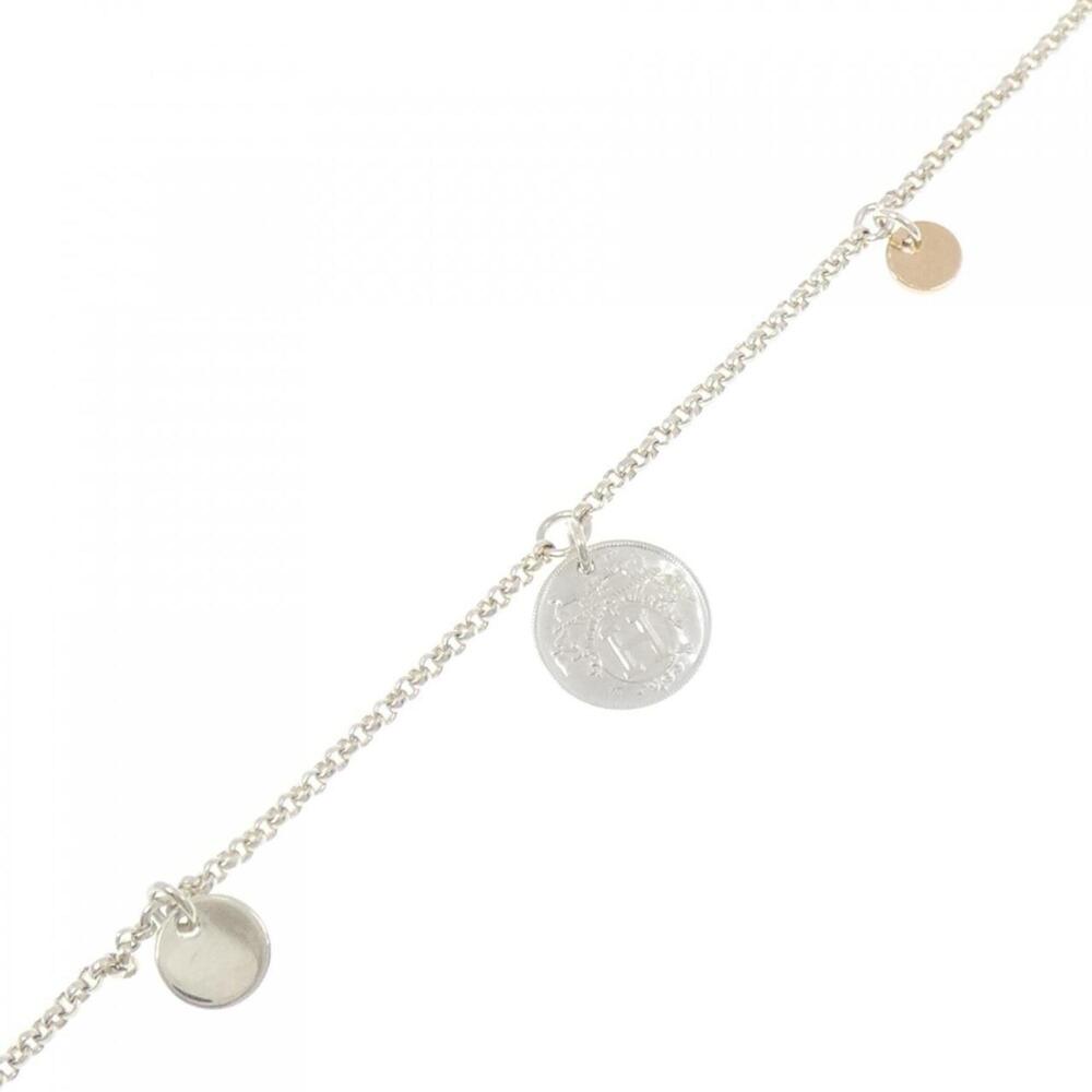 HERMES Gold Charm Bracelet